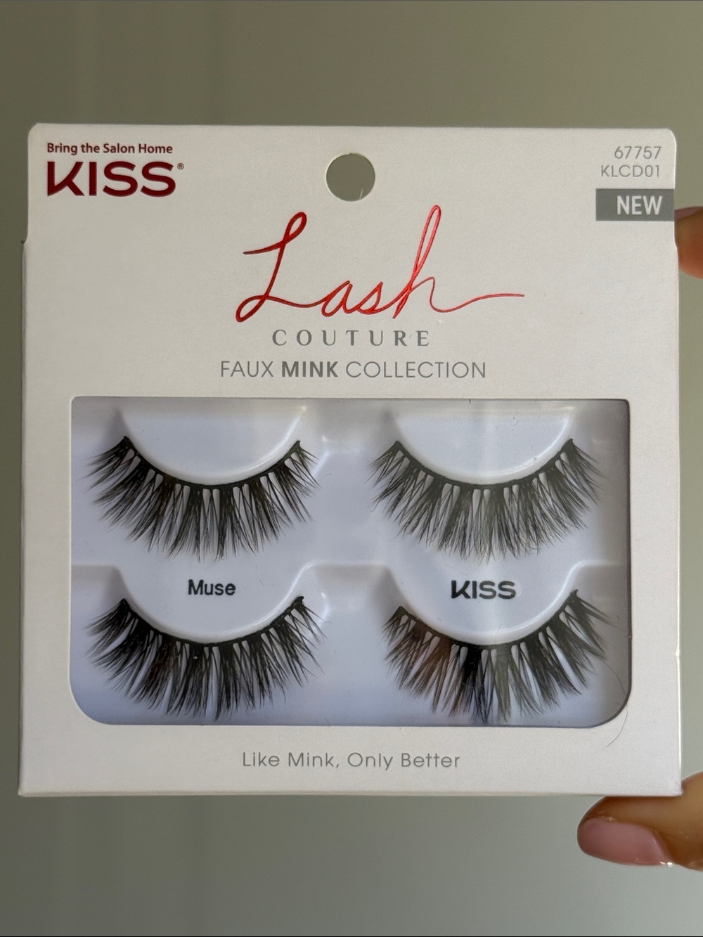 Kiss Lash Couture Faux Mink Collection Lashes "Muse"